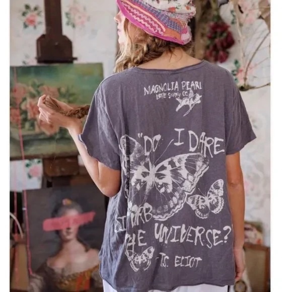 Magnolia Pearl Disturb The Universe Tee & Glitter Saints Book - Picture 4 of 10